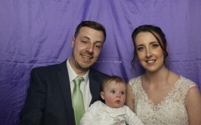Our photo booth at the Lord Bute, Christchurch for Stuart & Franki