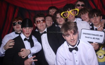 Prom photo booth for Exeter School 6th Form